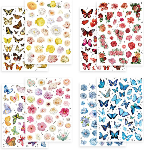 Blätter sticker blumen - 8,
