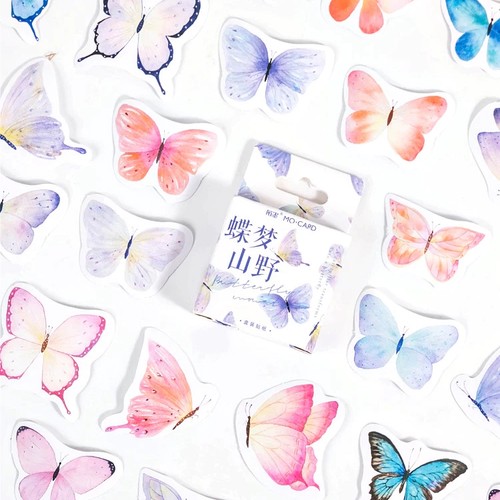 Schmetterlinge sticker set - schmetterlinge, 45