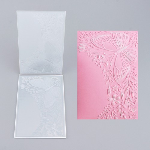 Prägefolder schmetterling - 3d,