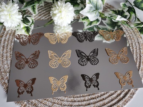 Stanzteile schmetterling - x,